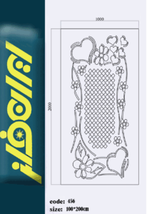 نقشه CNC کد 456