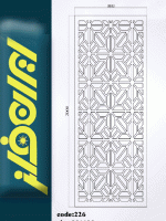 نقشه برشلیزری آماده اجرا