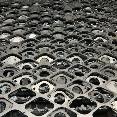 نمونه کار برش ورق روغنی آهن